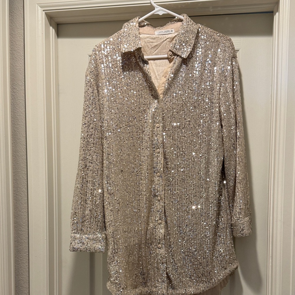 Sequin Mini Dress